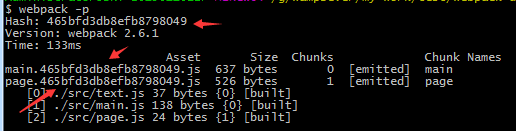 webpack-hash